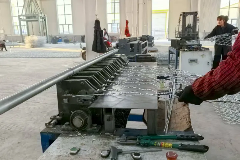 Part of equipment and on-site photos
