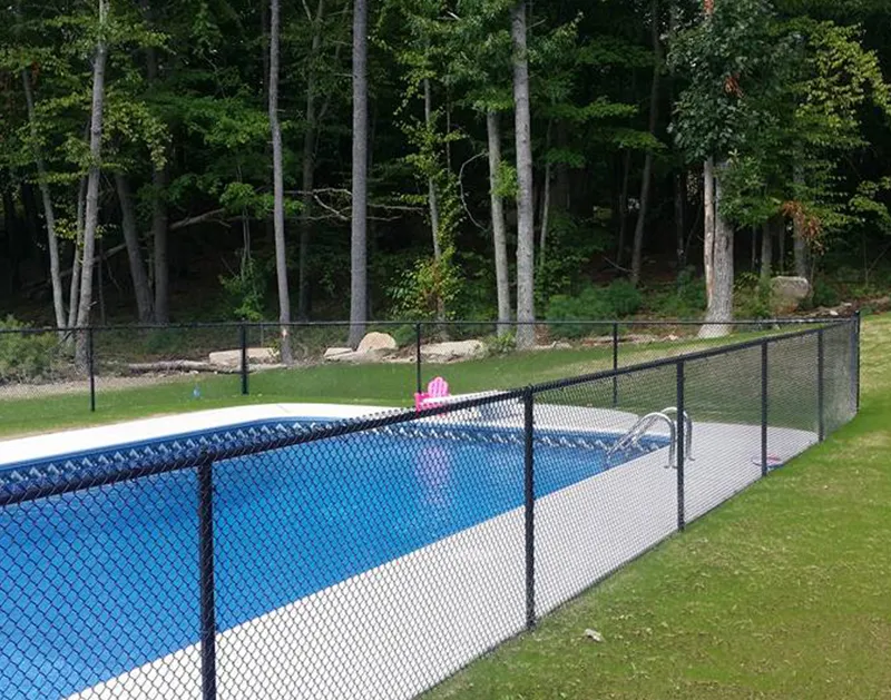 Decorative Residential Chain Link Fence