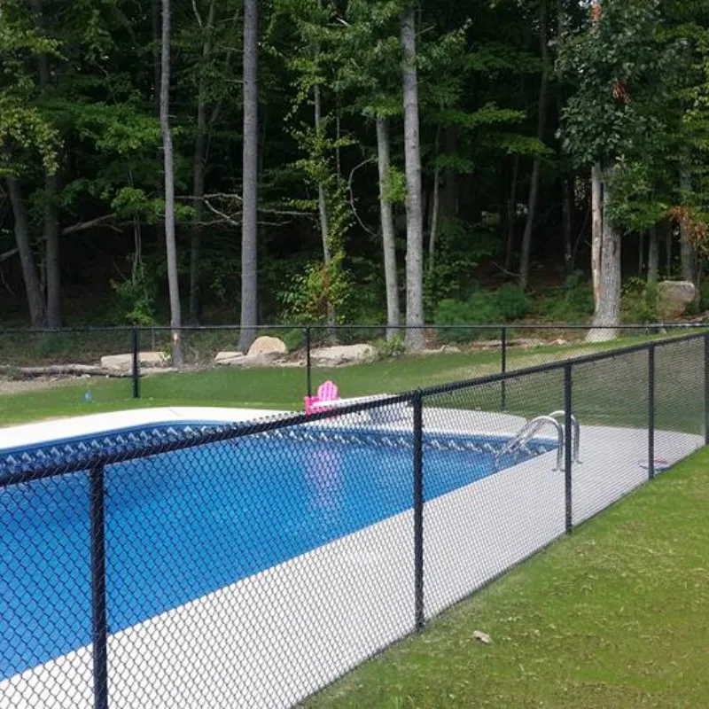 Decorative Residential Chain Link Fence