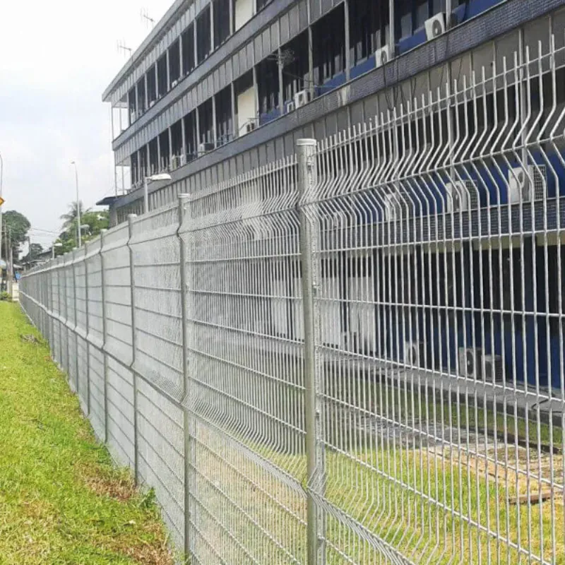 Twin Wire Galvanized Security Fence