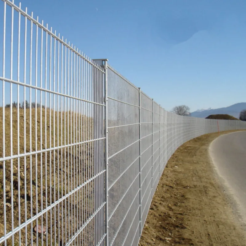 Twin Wire Galvanized Security Fence