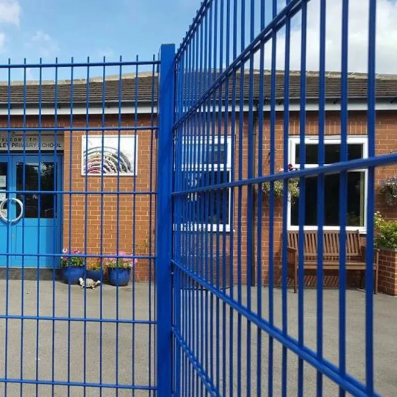 Color-Coated Twin Wire Fence