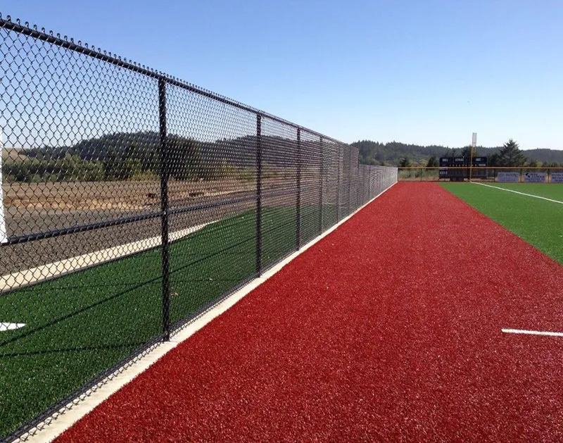 Galvanized Chain Link Security Fence