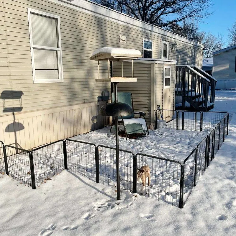 FlexiFence Portable Dog Kennel Fence with Carry Bag