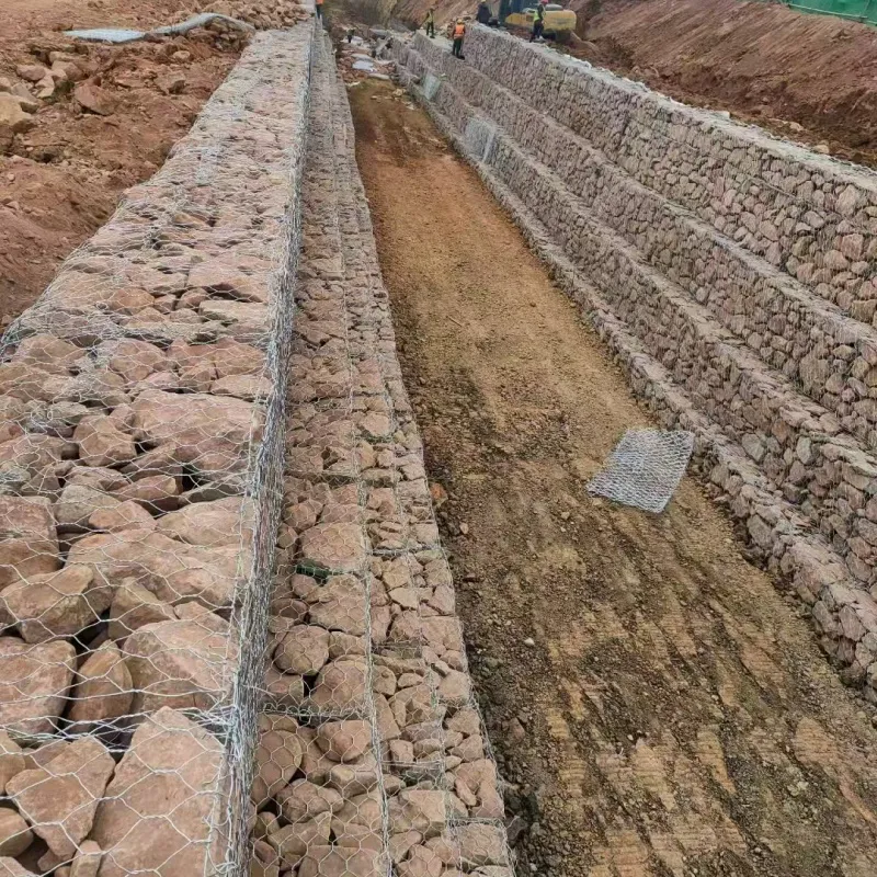 EcoRiver Flexible Riverbank Gabion System