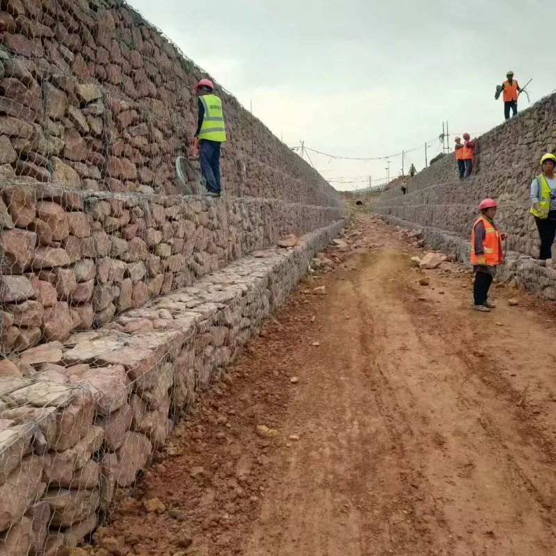 EcoRiver Flexible Riverbank Gabion System