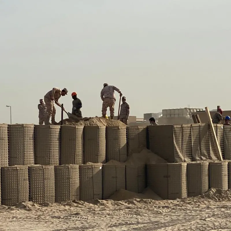 Modular Steel Defensive Barrier