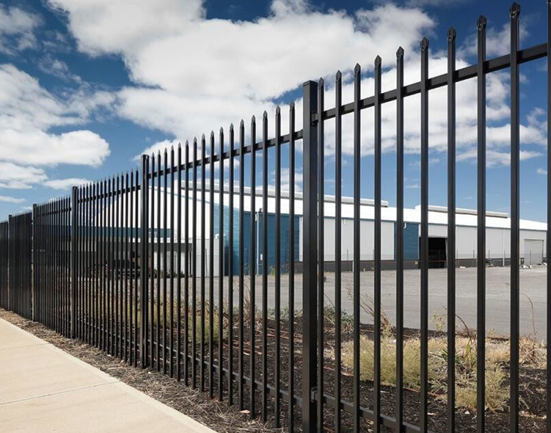 Galvanized Steel Security Fence
