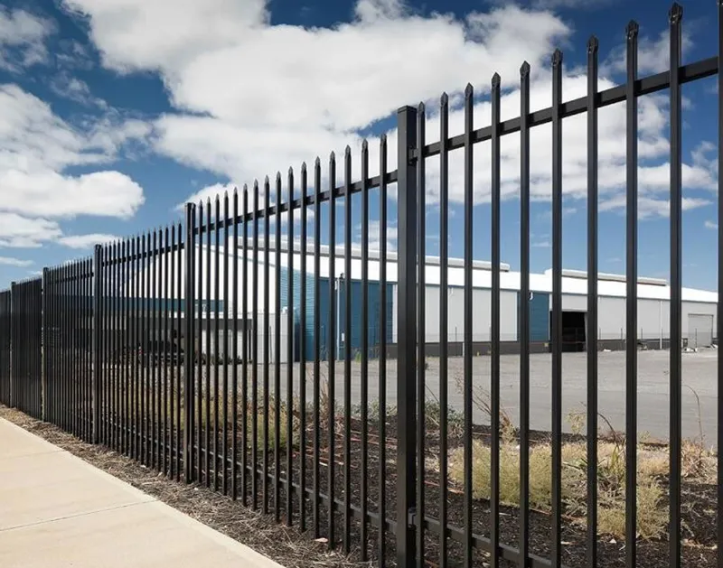 Galvanized Steel Security Fence