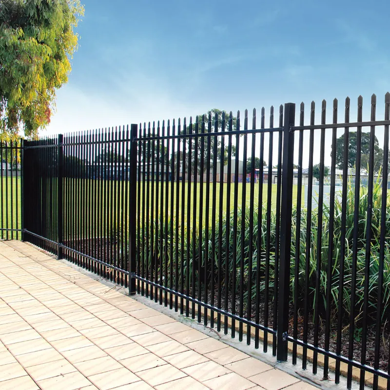 Galvanized Steel Security Fence