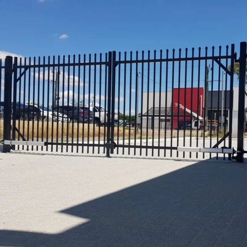 Galvanized Steel Security Fence