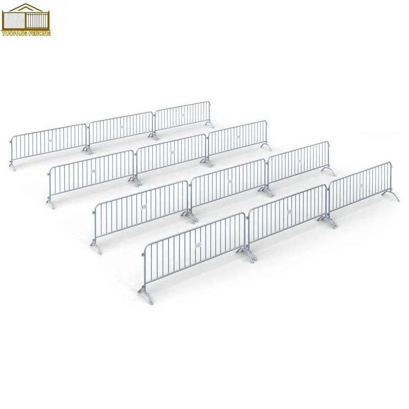 Heavy-Duty Steel Crowd Barrier