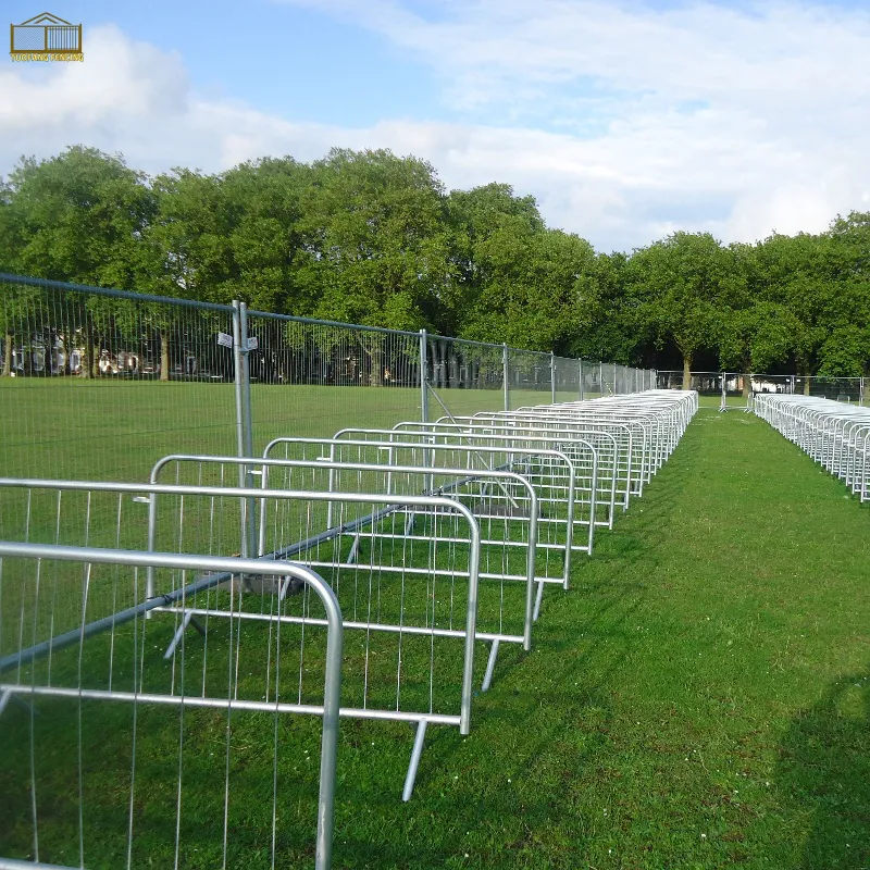 Heavy-Duty Steel Crowd Barrier