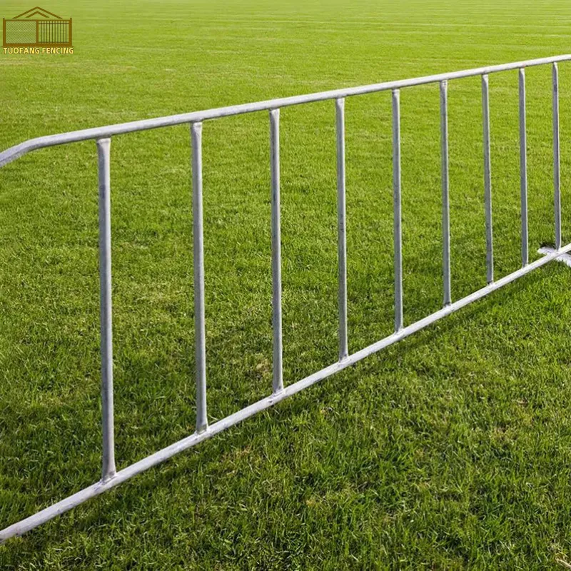 Heavy-Duty Steel Crowd Barrier