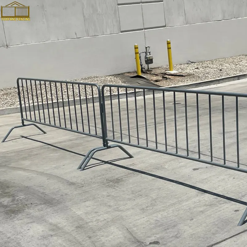 Heavy-Duty Steel Crowd Barrier