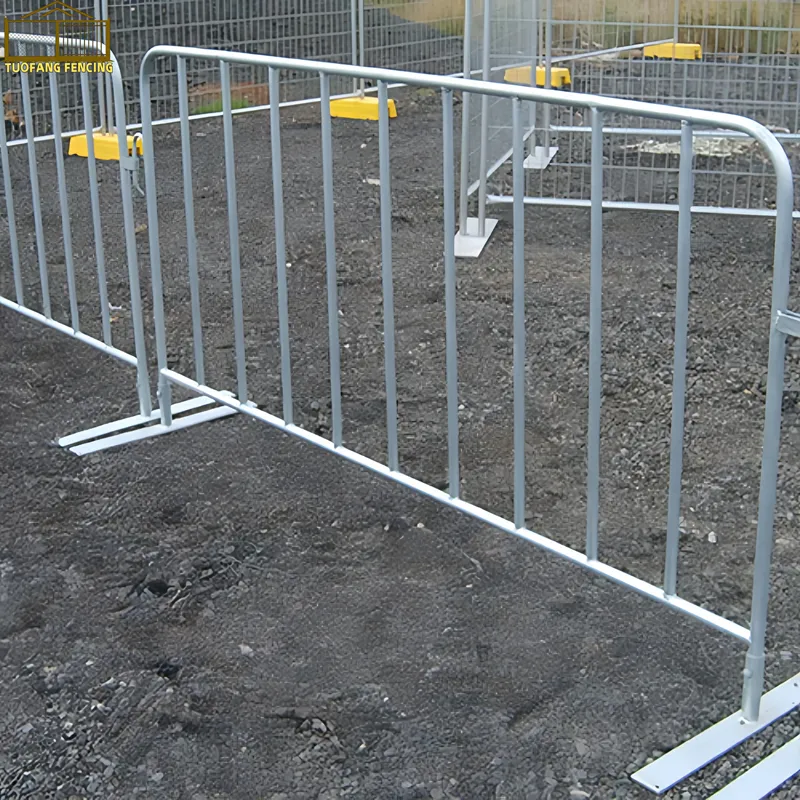 Heavy-Duty Steel Crowd Barrier