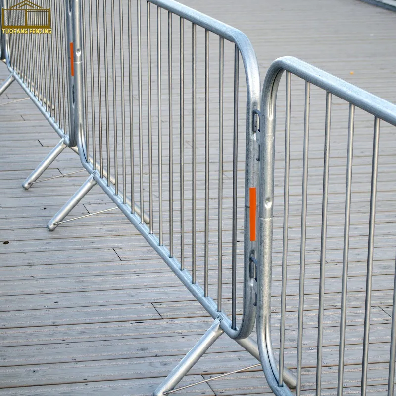 Heavy-Duty Steel Crowd Barrier