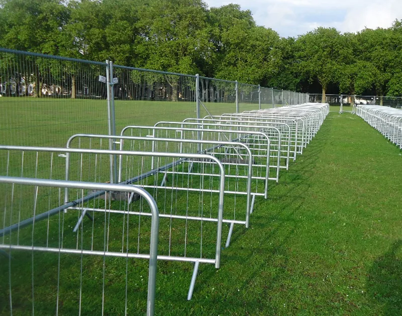 Heavy-Duty Steel Crowd Barrier