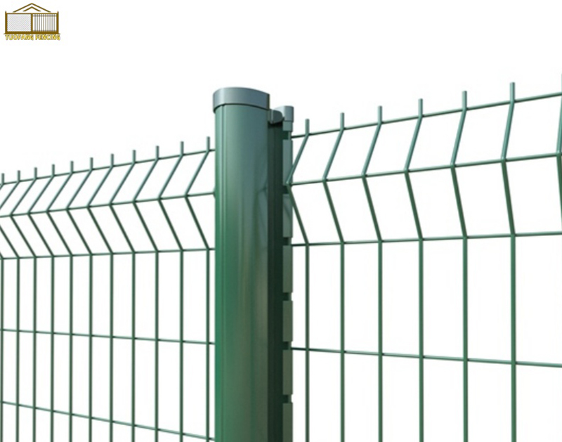 Peach-Shaped Post Mesh Panel: Decorative Security with Terrain Adaptability