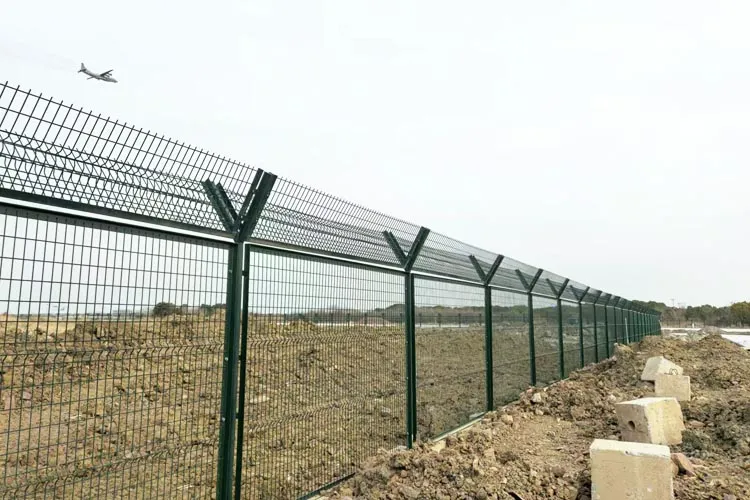Airport Perimeter Fence | 358 Anti-Climb Mesh Security Fencing